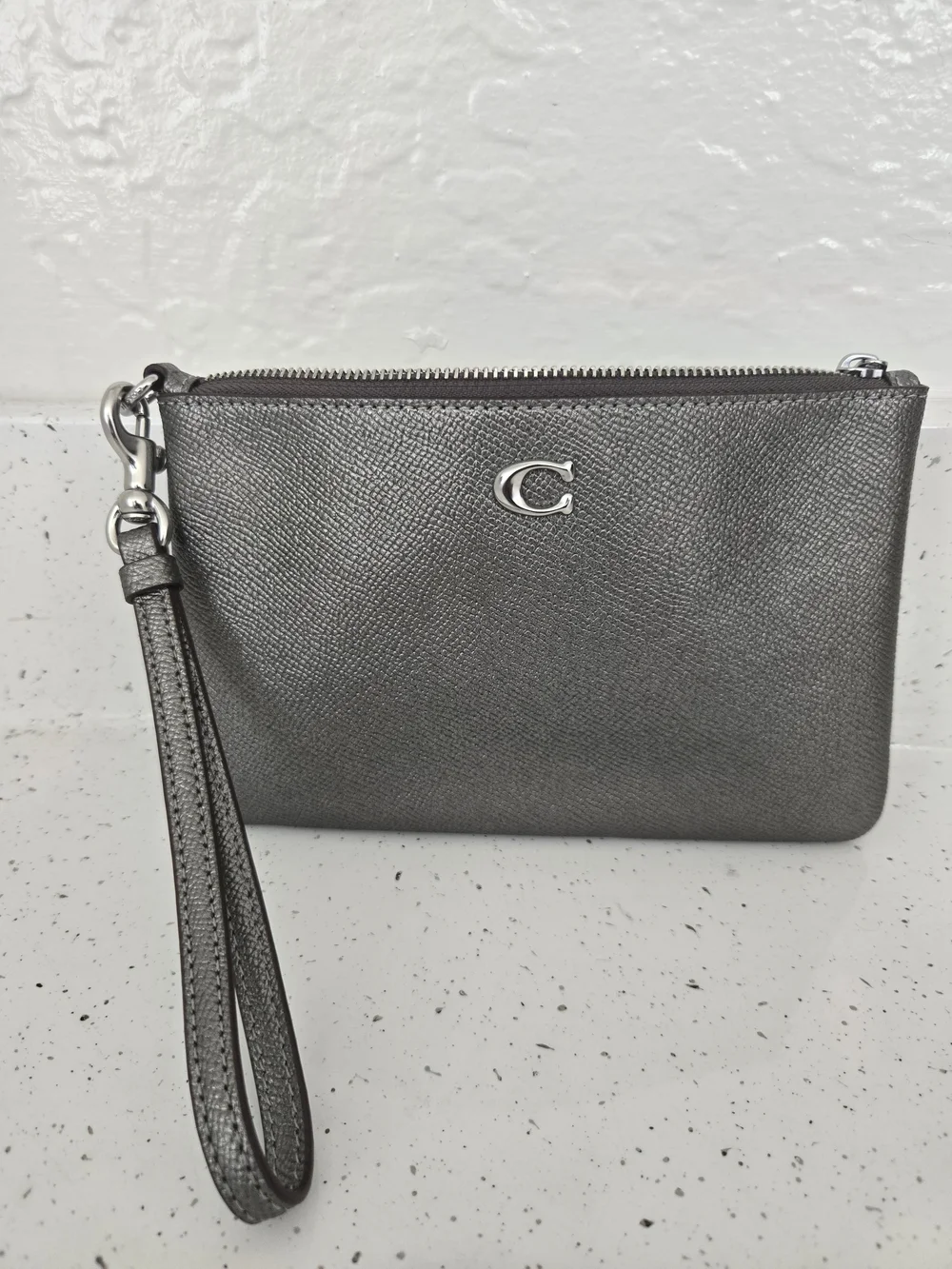 Coach wristlet pouch